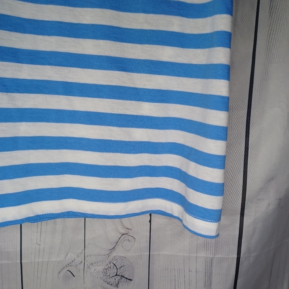 H&M Blue and White Striped Men's Shirt - Picture 13 of 13